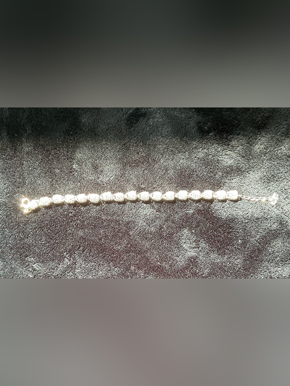 Sterling silver filigree bead Link Bracelet - Elegant Women's Jewelry